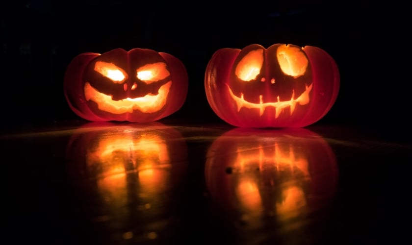 Decoração de Halloween. (Foto representativa: Unsplash/David Menidrey)