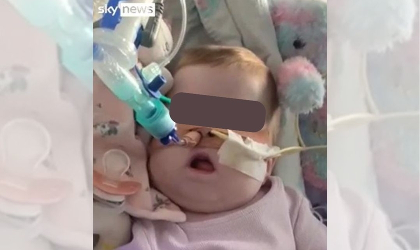 Indi Gregory. (Captura de tela/Vídeo Sky News)