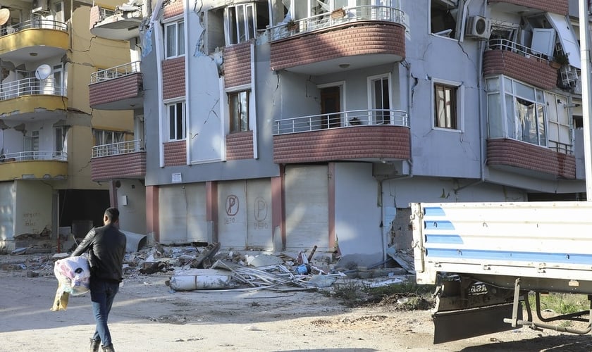 Cenas após o terremoto de fevereiro. (Foto: Reprodução/Flickr Dipartimento della Protezione Civile)