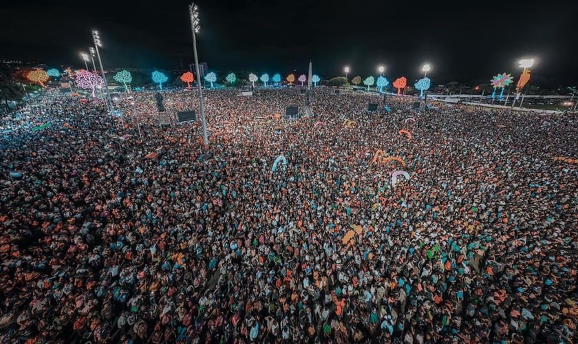 Cruzada evangelística na Nicarágua. (Foto: Reprodução/Instagram/Shake the Nations)