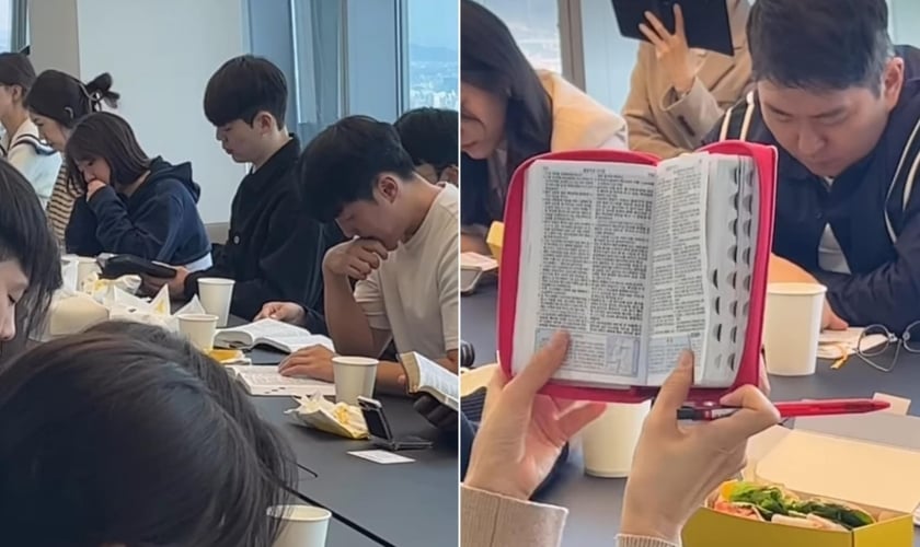 Grupos se encontram toda semana em Seul, para ler e ouvir as Escrituras. (Foto: Reprodução/Instagram/prskoreaofficial).