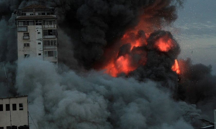 Imagens da guerra entre Israel e Hamas. (Foto: Wikimedia Commons)