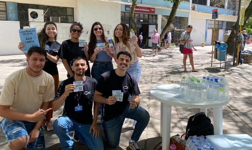 O REDE é um grupo de universitários cristãos da UFRGS. (Foto: REDE).