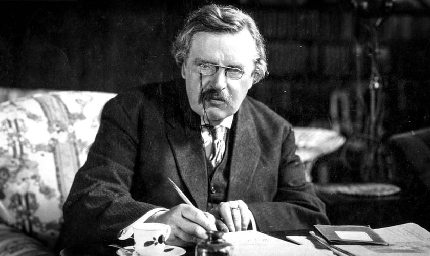 O autor cristão G. K. Chesterton. (Foto: Creative Commons)