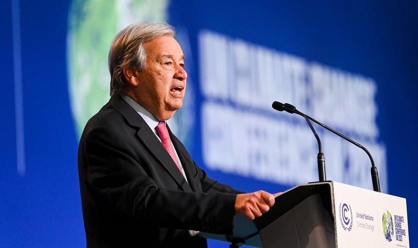 António Guterres. (Foto: Flickr/COP26/Karwai Tang/UK Government)