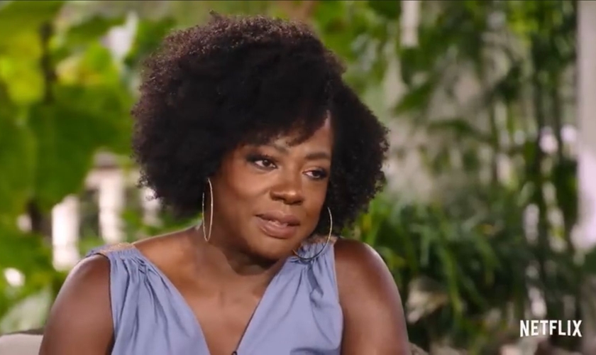 Viola Davis. (Foto: Reprodução/YouTube/Netflix)