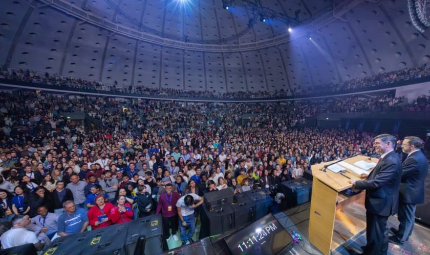 Will Graham na Super Bock Arena do Porto. (Foto: BGEA)