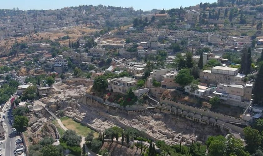 Escavações na cidade de Davi. (Captura de tela/YouTube/City of David)