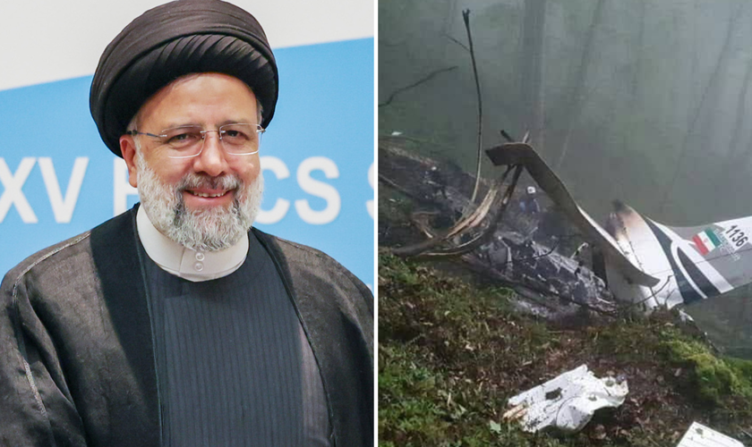 Ebrahim Raisi, presidente do Irã, morto em queda de helicóptero. (Foto: Wikupedia/X/Dataflixed)