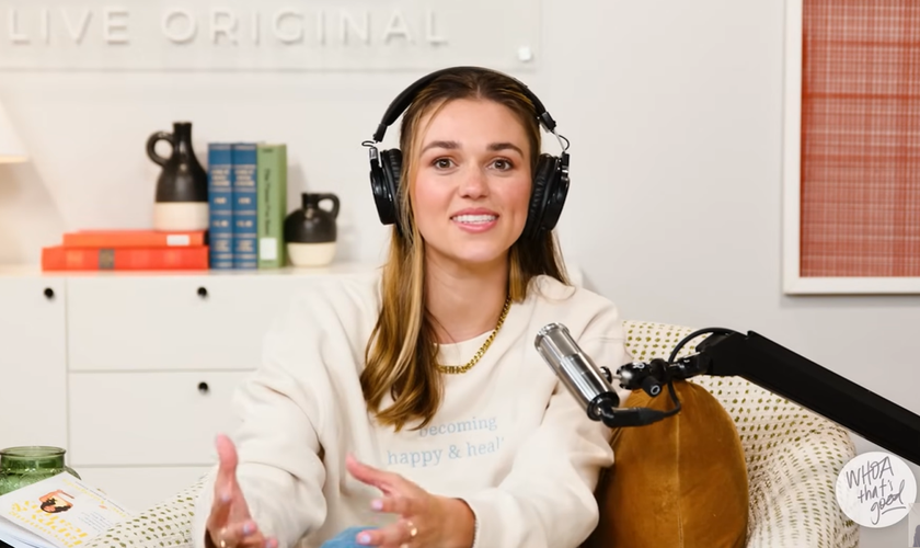 Sadie Huff. (Foto: Reprodução/YouTube/Sadie Robertson Huff)