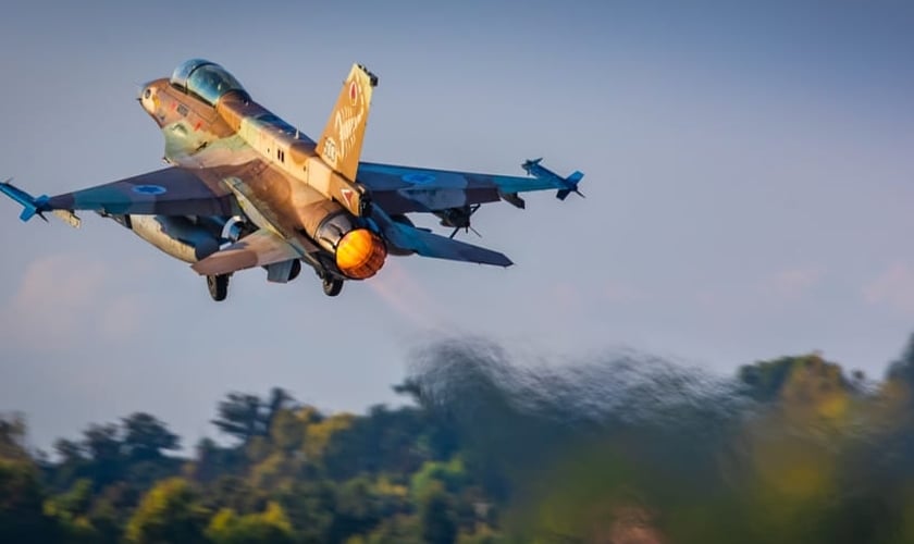 Aeronave da Força Aérea Israelense. (Foto: Unidade de Porta-Vozes das IDF)