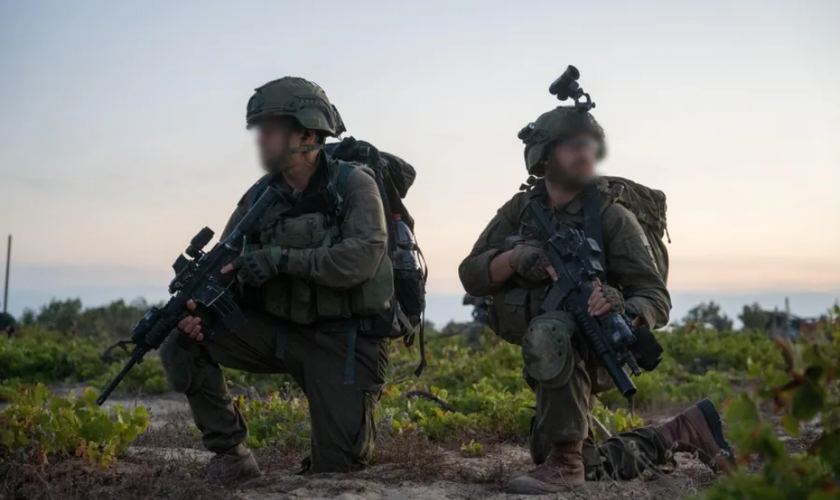 Soldados israelenses em Gaza. (Foto: IDF)