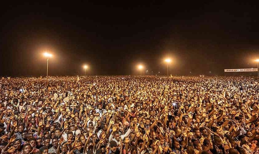 Cruzada evangelística. (Foto: Reprodução/CfaN)