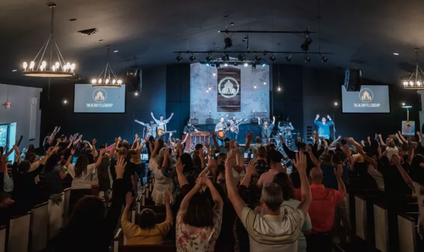 Culto na igreja The Altar Fellowship em Johnson City, Tennessee. (Foto: The Altar Fellowship)