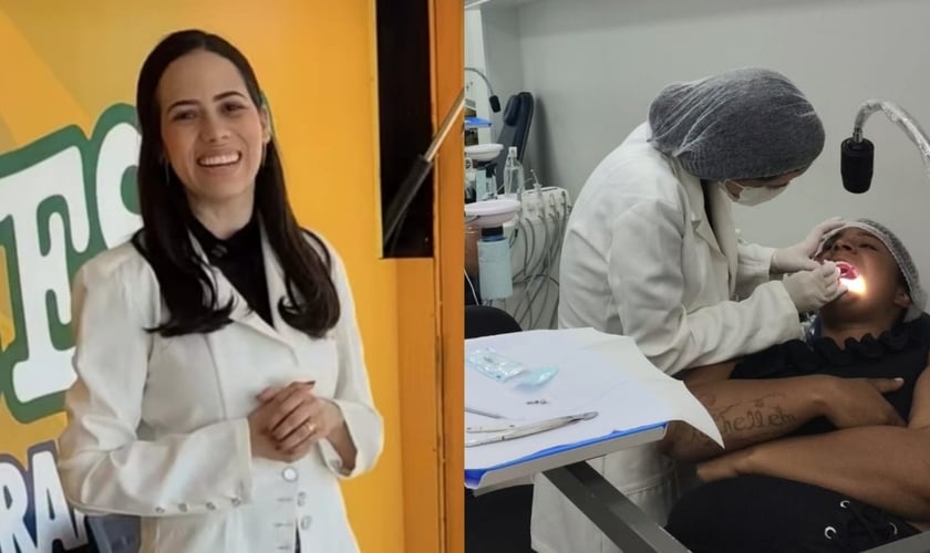 Ariane Willemam comemorou seus 26 anos atendendo a comunidade. (Foto: Instagram/Congregação Batista em Vivendas do Coqueiro).