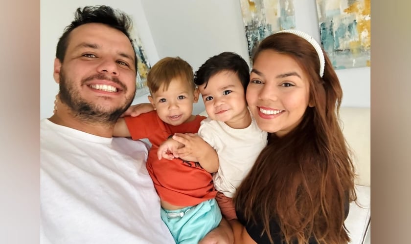 Rafaela e sua família. (Foto: Cortesia).