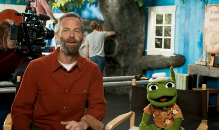 Kirk Cameron em um trailer do projeto. (Foto: Reprodução/Adventures with Iggy and Mr. Kirk)