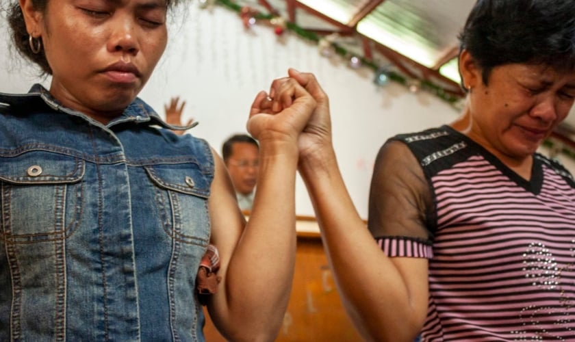 Membros da Igreja Morning Dove em Manila, Filipinas. (Foto: IMB)