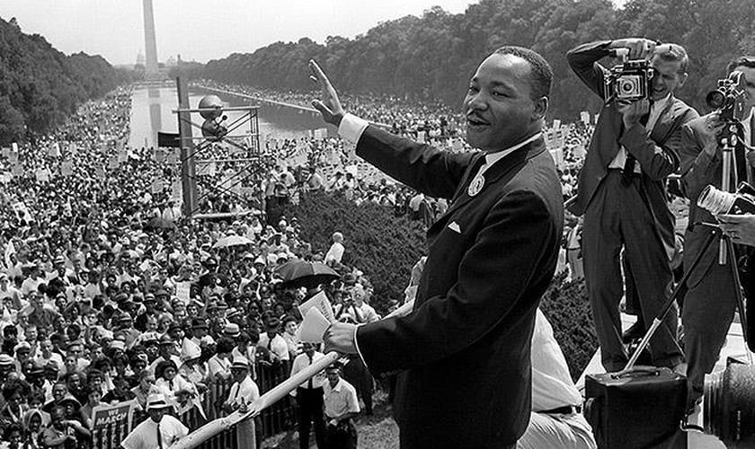 Martin Luther King na Marcha de Washington. (Foto: Wikimedia Commons/National Park Service).