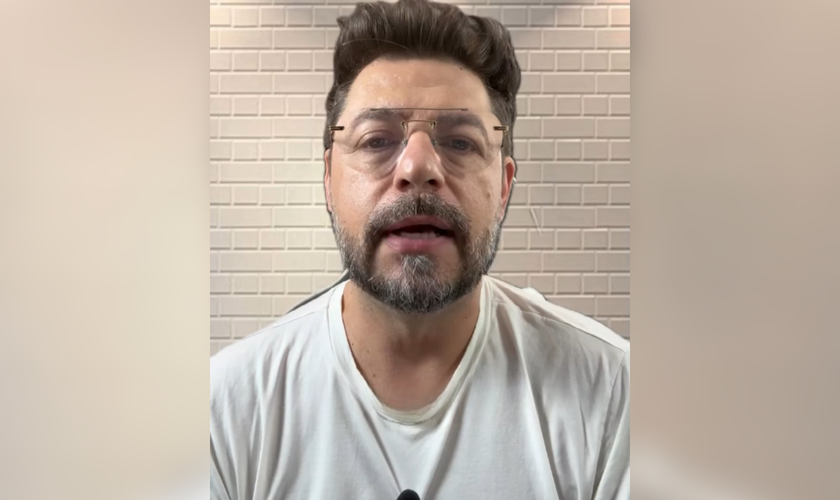 O pastor Emerson Pinheiro em comunicado sobre doença. (Captura de tela/Instagram/pr.emersonoficial)