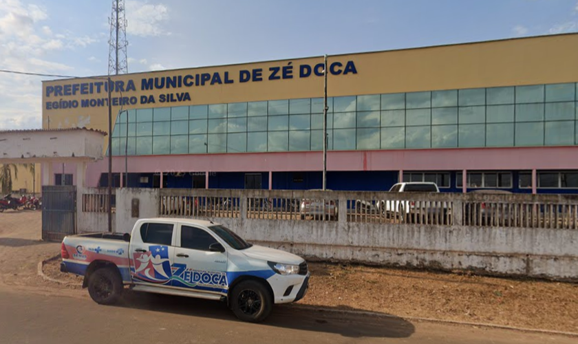 Prefeitura de Zé Doca, Maranhão. (Foto: Google Street)