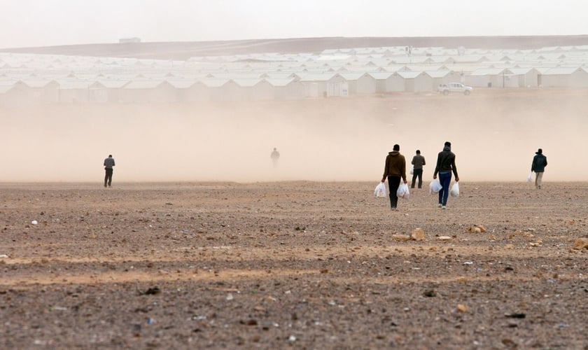 Campo de refugiados. (Foto: Reprodução/IMB)