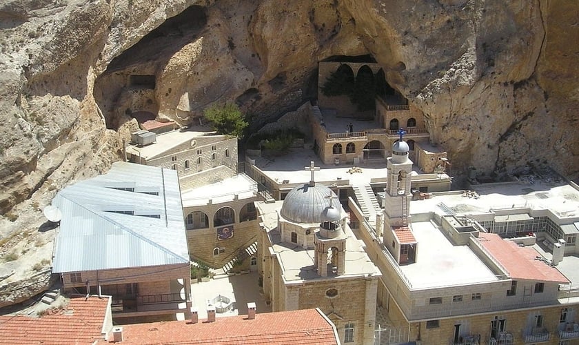 Vista de Maalula, na Síria. (Foto: Wikipedia)