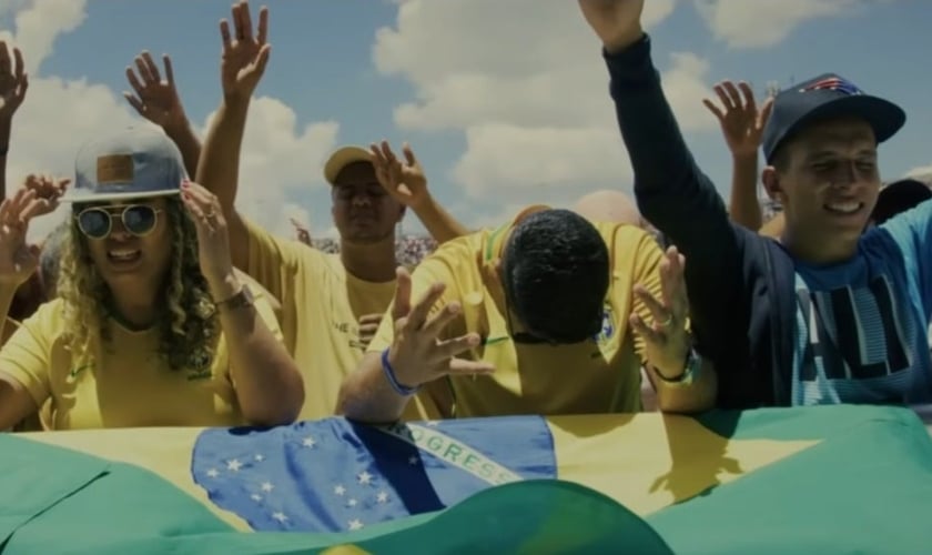 A Arena MRV, em Belo Horizonte (MG), também vai hospedar o evento. (Foto: Reprodução/YouTube/Dunamis Music).