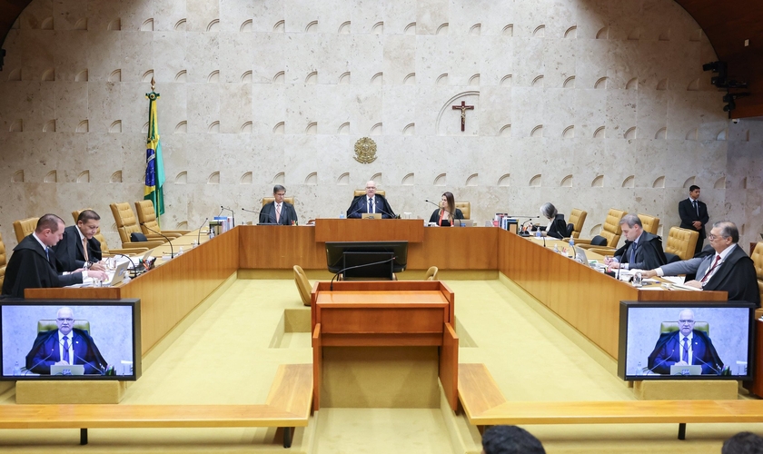 Sessão plenária do STF. (Foto: Imagem ilustrativa/Antonio Augusto/STF).