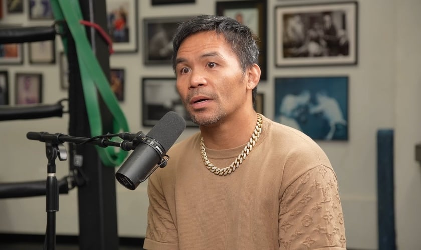 Manny Pacquiao. (Foto: Reprodução/YouTube/George Janko).