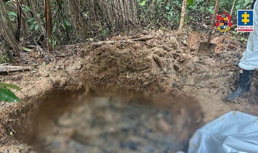 As oito vítimas foram localizadas após mais de dois meses de desaparecimento. (Foto: Ministério Público da Colômbia, Semana).