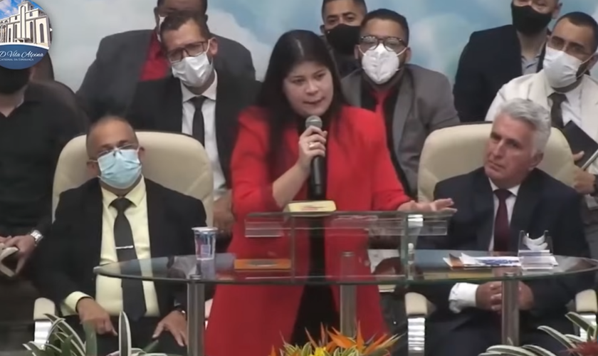Ana Flávia Lima. (Foto ReproduçãoYouTubeAD Vila Alpina)