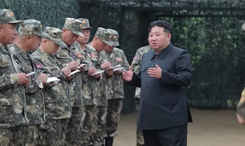 Kim Jong Un ordena que tropas norte-coreanas se preparem para uma guerra real em meio à escalada entre Rússia e Ucrânia. (Captura de tela/Times of India)