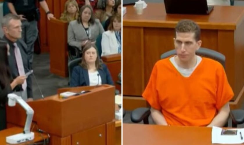 Cara Kernodle no tribunal. (Foto: Reprodução/YouTube/NewsNation)