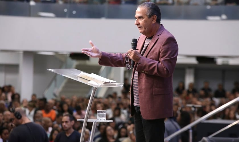 O pastor Silas Malafaia durante congresso do Conselho Interdenominacional de Ministros Evangélicos do Brasil – Cimeb. (Foto: Cimeb)