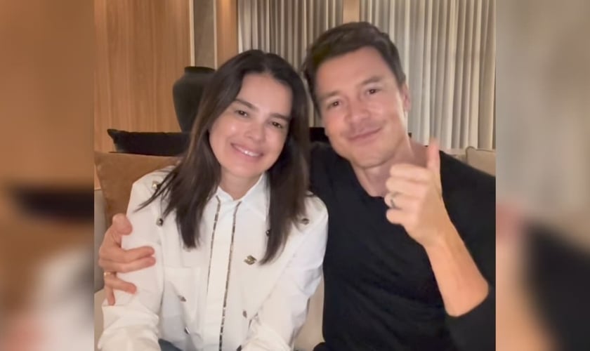  Vera Viel e Rodrigo Faro. (Foto: Reprodução/Instagram/Rodrigo Faro).