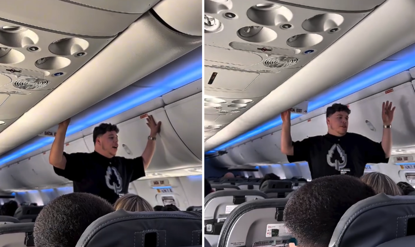 Arthur Victor testemunha sobre Jesus em voo. (Captura de tela/Instagram/ arthurvictor77)