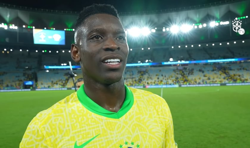 Luiz Henrique. (Foto: Reprodução/YouTube/Confederação Brasileira de Futebol).