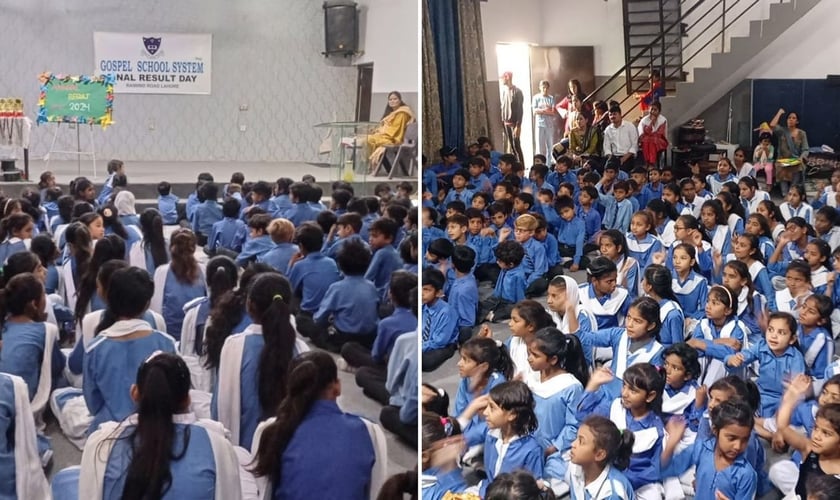 A escola cristã se tornou um marco em meio à perseguição no Paquistão. (Arquivo pessoal concedido ao Guiame)