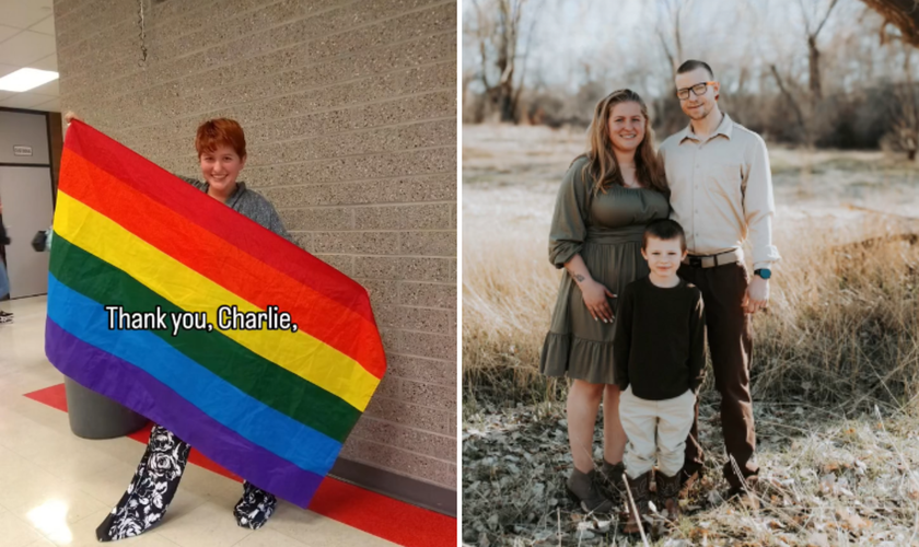 Lisa Tyszko agradece a Charlie Kirk por ajudá-la a reconstruir sua vida. (Foto: Instagram / Lisa Tyszko)