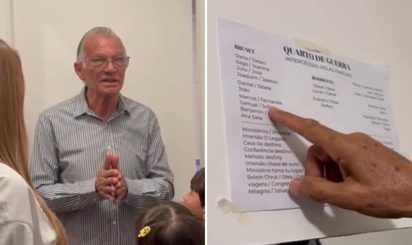 Dario Brunet e os netos. (Foto: Reprodução/Instagram/Dario Brunet)