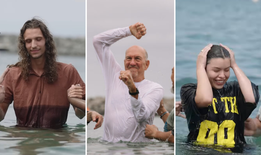 Harvest batiza milhares de pessoas em 2 anos. (Captura de tela/YouTube/Greg Laurie)