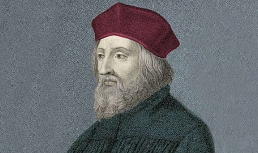 John Huss. (Foto: Wikimedia Commons/Iglesia Husita en Colombia).