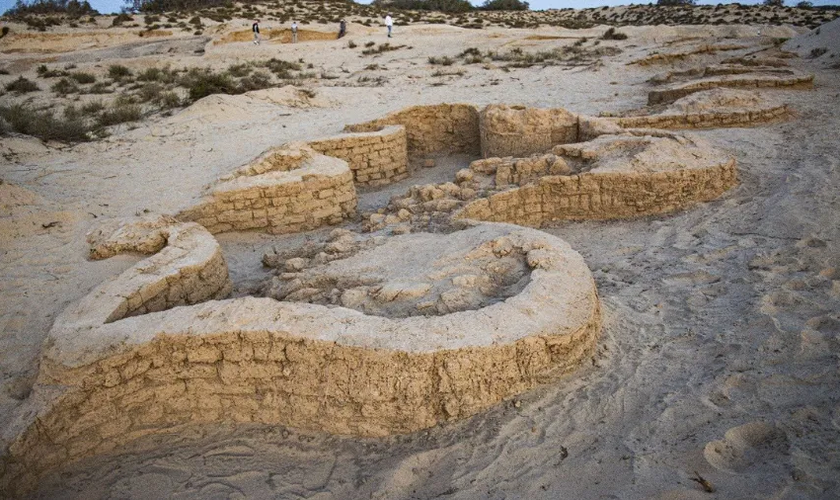 Fortaleza egípcia de mais de 3.000 anos. (Foto: Divulgação/Ministério do Turismo e Antiguidades do Egito).