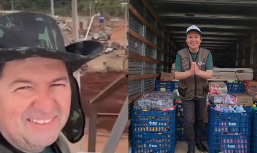 João Nicolau Gonçalves. (Foto: Reprodução/Instagram/ADRA Brasil/Reprodução/Instagram/adventistasacp).