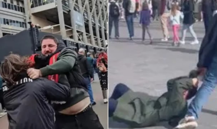 Pregadores de rua enfrentam violência na Europa. (Foto: Reprodução/Instagram/David Ramirez/Reprodução/Revive).
