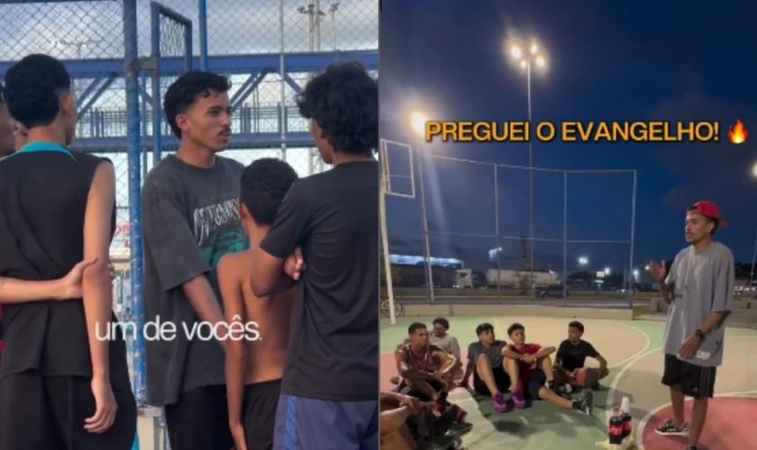 O evangelista Lucas Oliveira usa estratégias para pregar a diferentes pessoas. (Foto: Reprodução/Instagram/Lucas Oliveira).