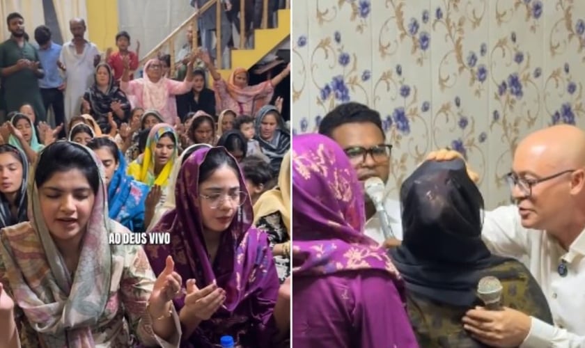 A igreja local não deixou de cultuar a Deus em meio a perseguição. (Foto: Reprodução/ Instagram/One Passion Mission).
