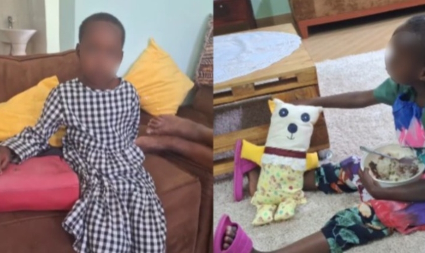 Joyce foi resgatada pela missionária brasileira Ironi Ribeiro. (Foto: Reprodução/Instagram/ironi_tanzania.oficial).