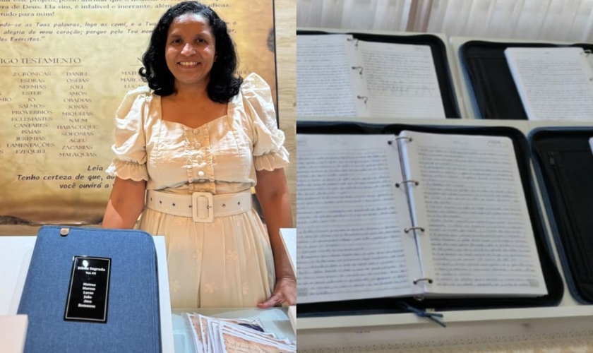 Elisabeth de Souza escreveu o manuscrito de mais de 3 mil páginas. (Foto: Instagram/admorrobranco/Arquivo pessoal/CPAD News).